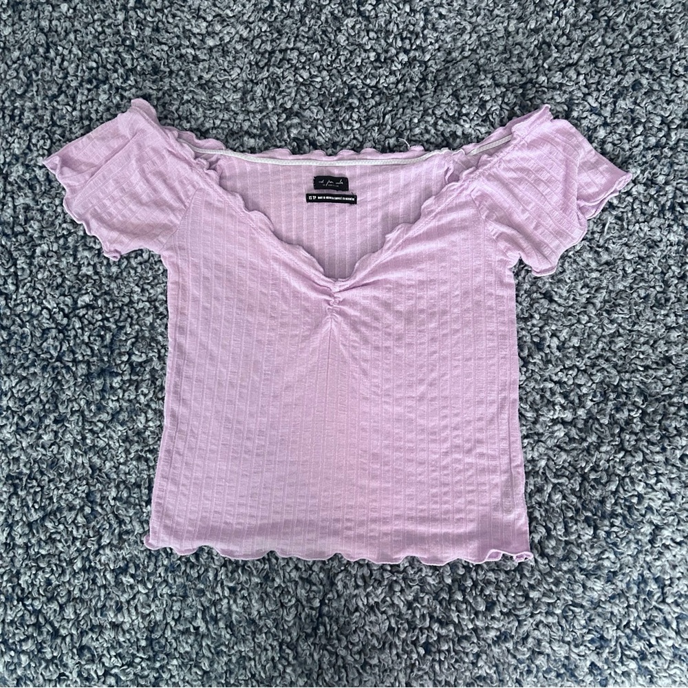Urban Outfitters lettuce trim top